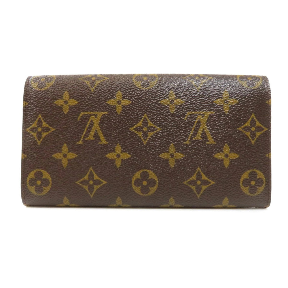 Louis Vuitton Long Wallet Credit Portemonnaie Canvas Monogram